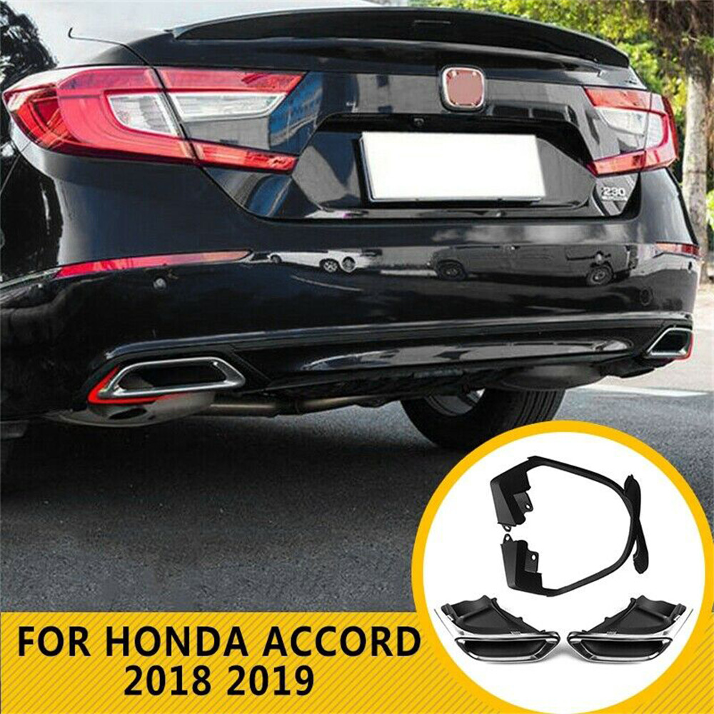 Exhaust Muffler Tail Pipe Tip Tailpipe Modified For Honda Accord 2018 2019-2020