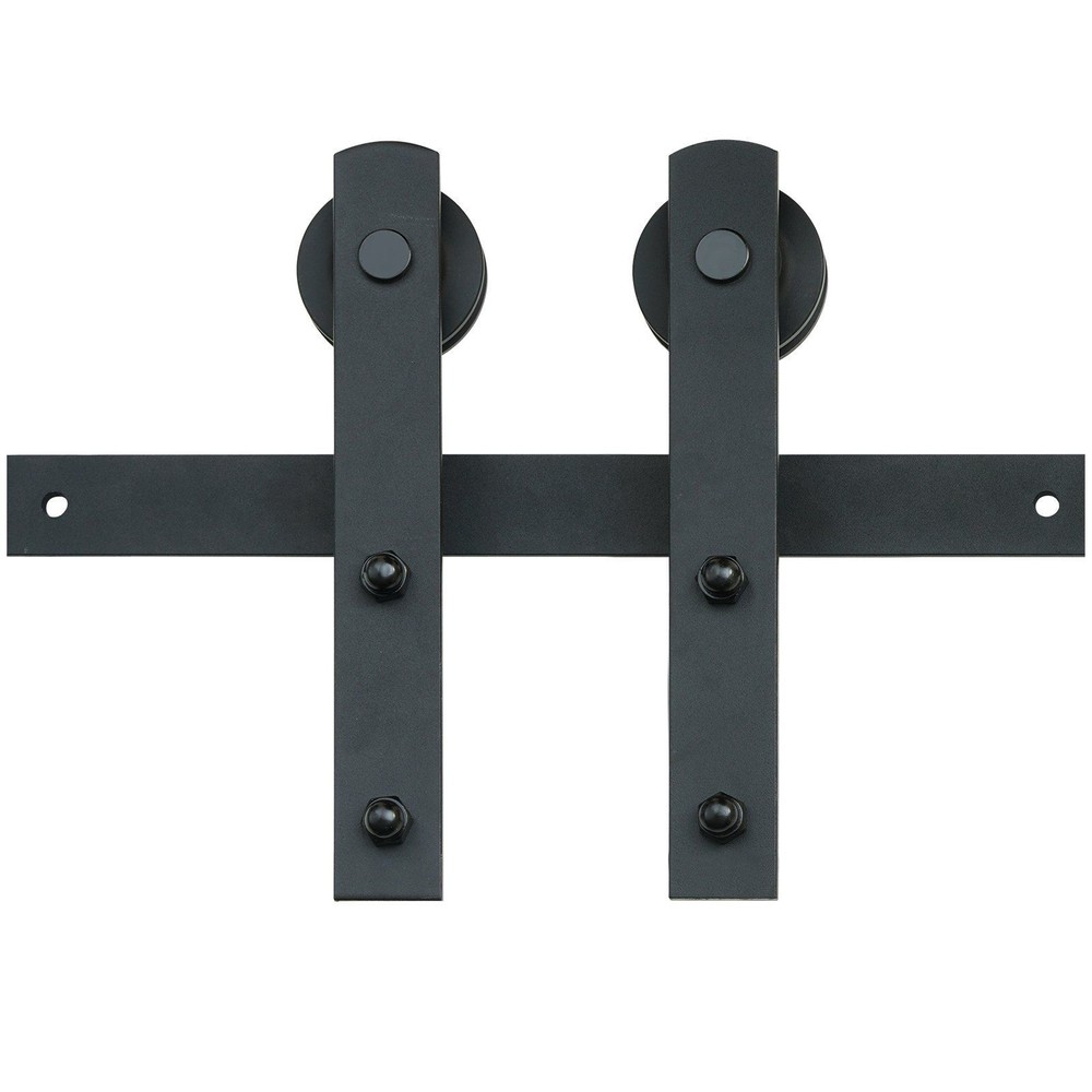 10FT Heavy Duty 330LB Capacity Silent Sliding Barn Door Track System