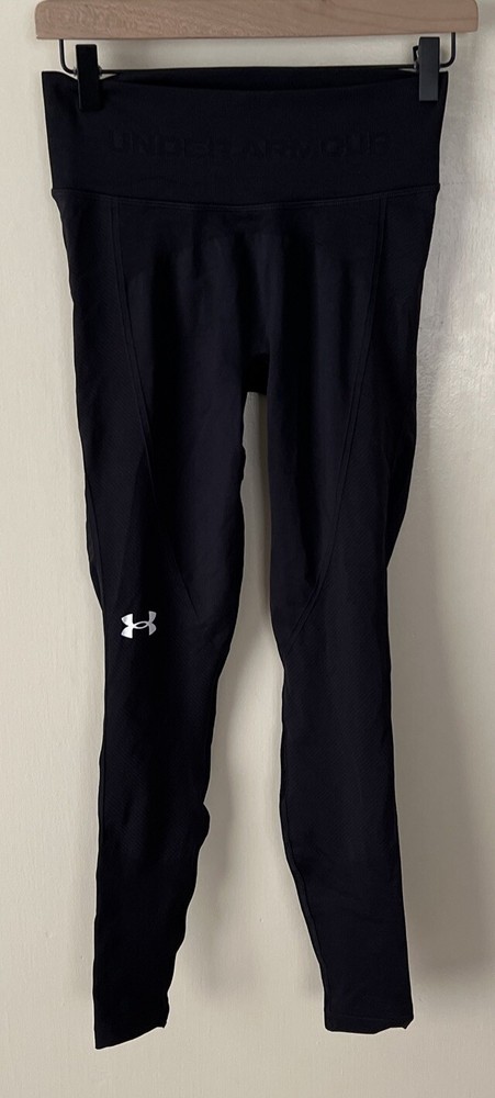 Under Armour Women's Train Seamless Compression Legging Black Small 1381662 NWT