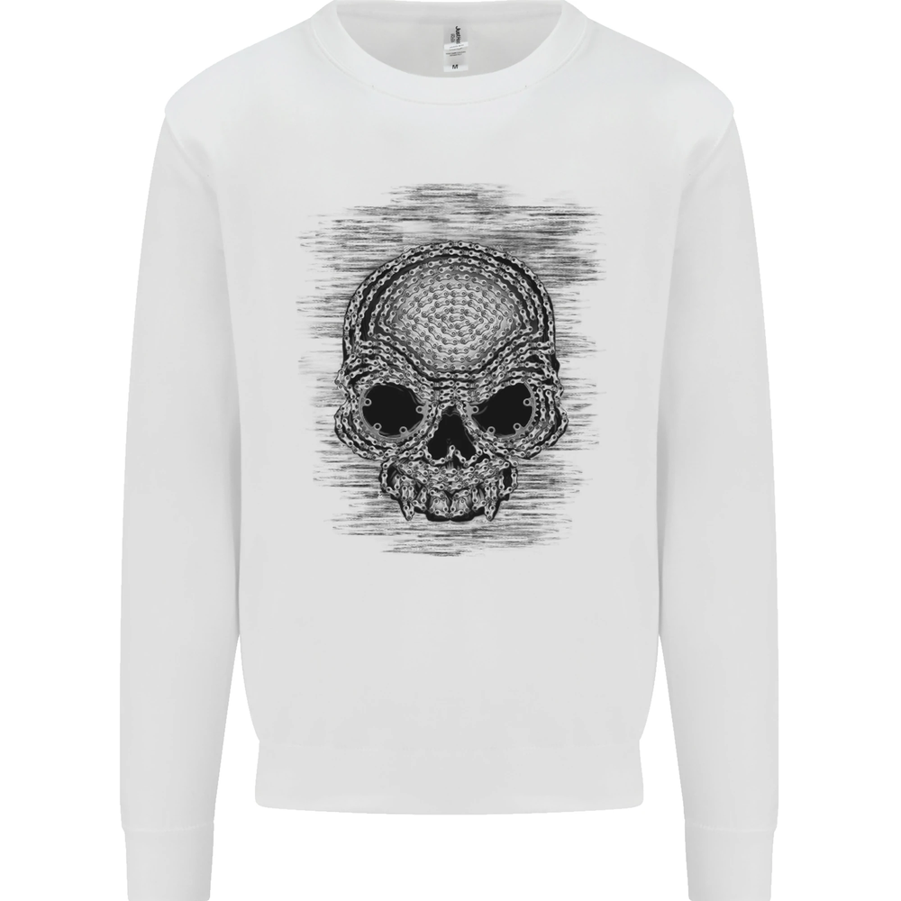 Skull of Chains Mens Sweatshirt Jumper