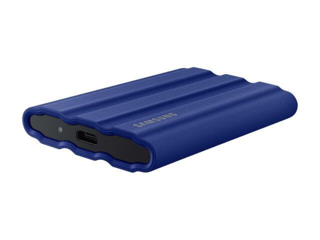 Samsung T7  1TB USB 3.2 Gen 2 Type-C External SSD - Blue (MU-PE1T0R/AM)