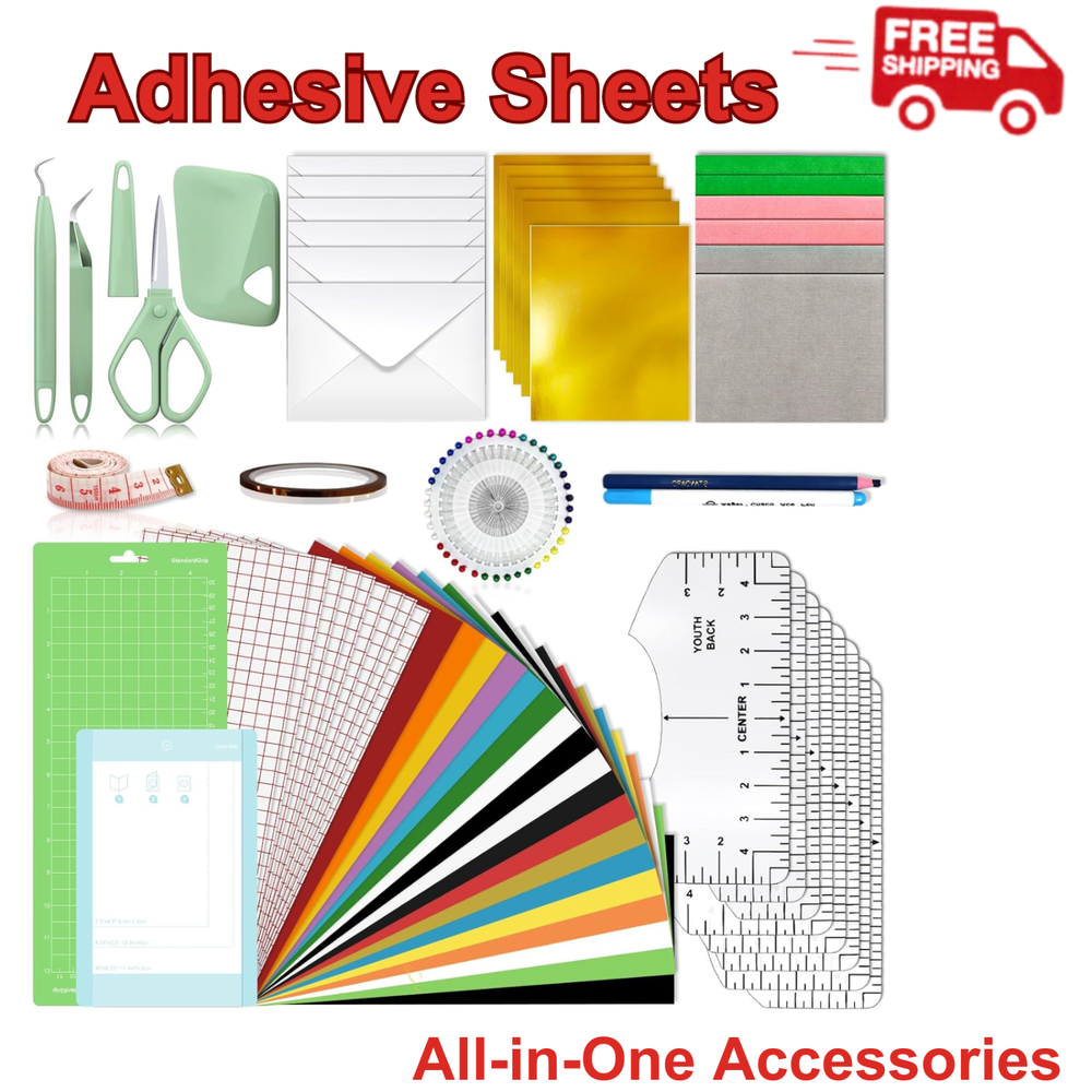 Accessories Bundle for Cricut Joy-Accessories and Supplies Include Card Kit,Viny