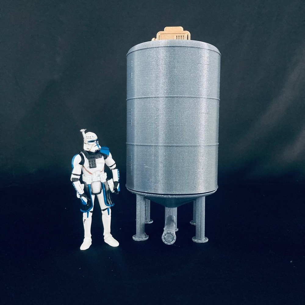 Custom Chemical Tank for 3.75 IN (1:18) Figure Diorama