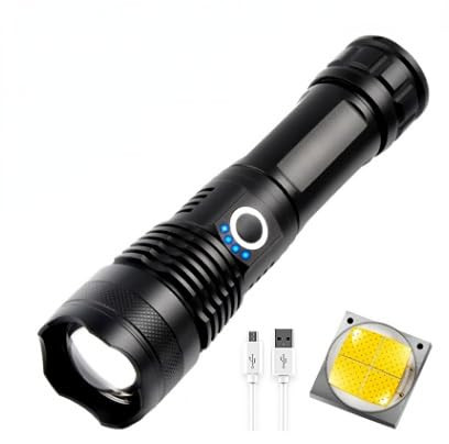 Stocking Stuffers for Men Adults Teens, Rechargeable LED Flashlights High Lum...