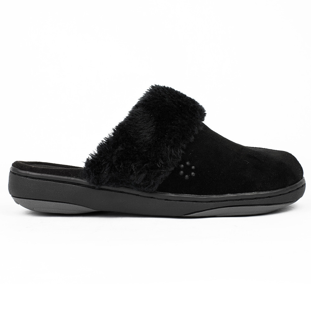 Tempur-Pedic Kensley Scuff Women’s Black Casual Slippers TP6064-001 Ideal for Comfort