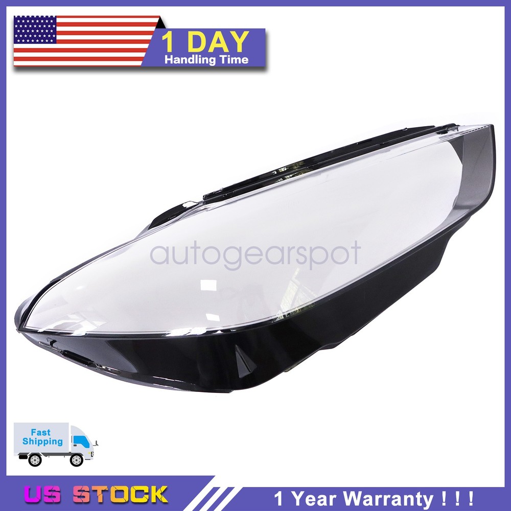 Headlight Lens Cover For 2019-2023 BMW 8 Series G14 G15 G16 Right Passenger Side