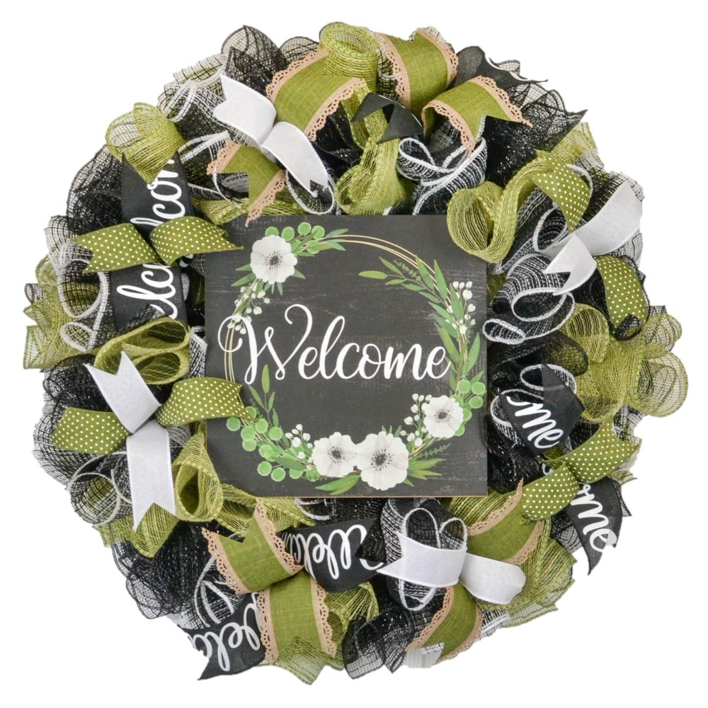 Seasonal Welcome Wreaths for Spring Porch and Door Decor