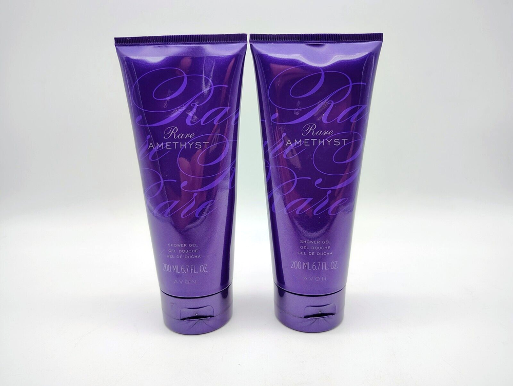 Avon Rare Amethyst Shower Gel 200ml 6.7oz Sealed Lot Of 2