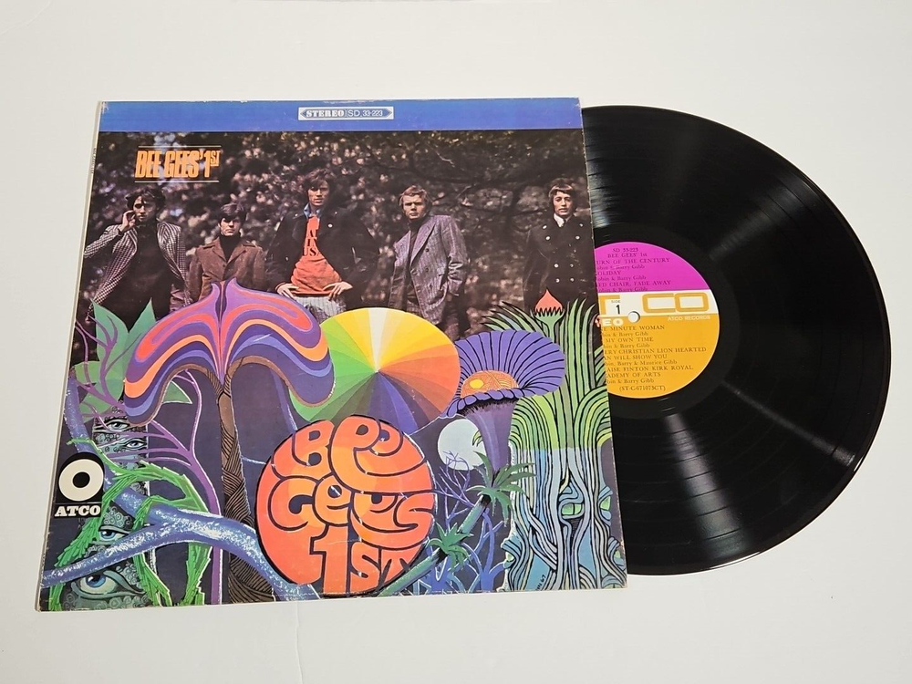 BEE GEES' 1st first 1967 vinyl LP Atco SD 33-223 Stereo EX/EX