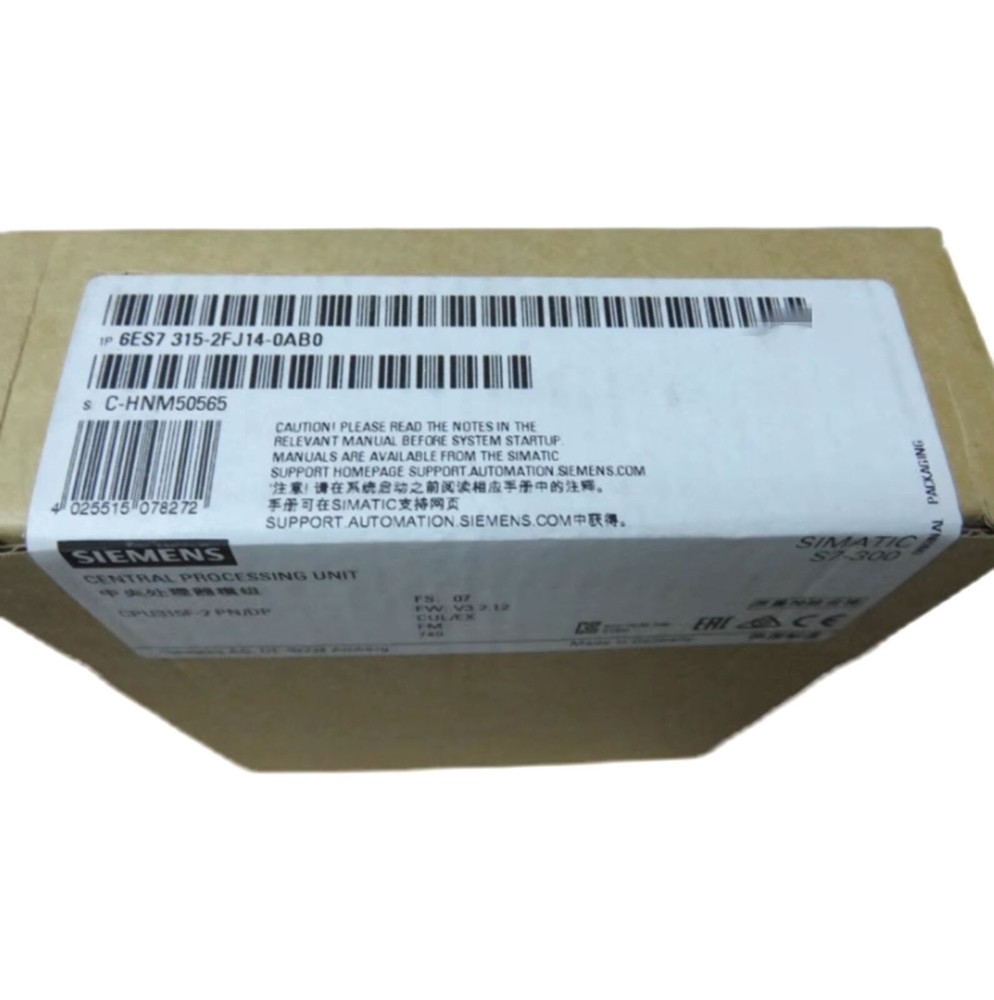6ES7 315-2FJ14-0AB0 SIEMENS S7-300 CPU 325F-2PN/DP 6ES7315-2FJ14-0AB0 2FJ14-OABO