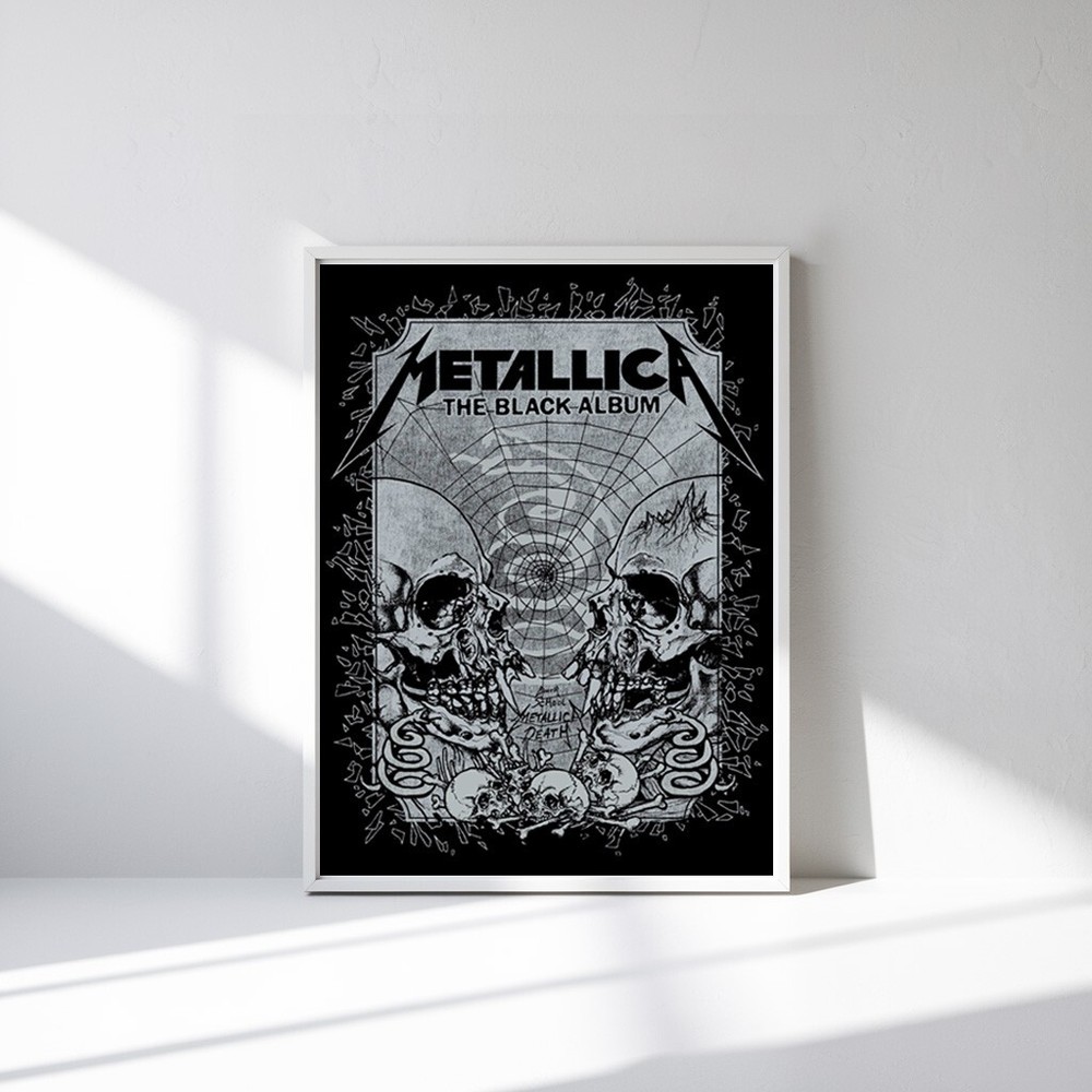 Metallica Poster Music Poster Wall Art Home Decor 18x24 inch