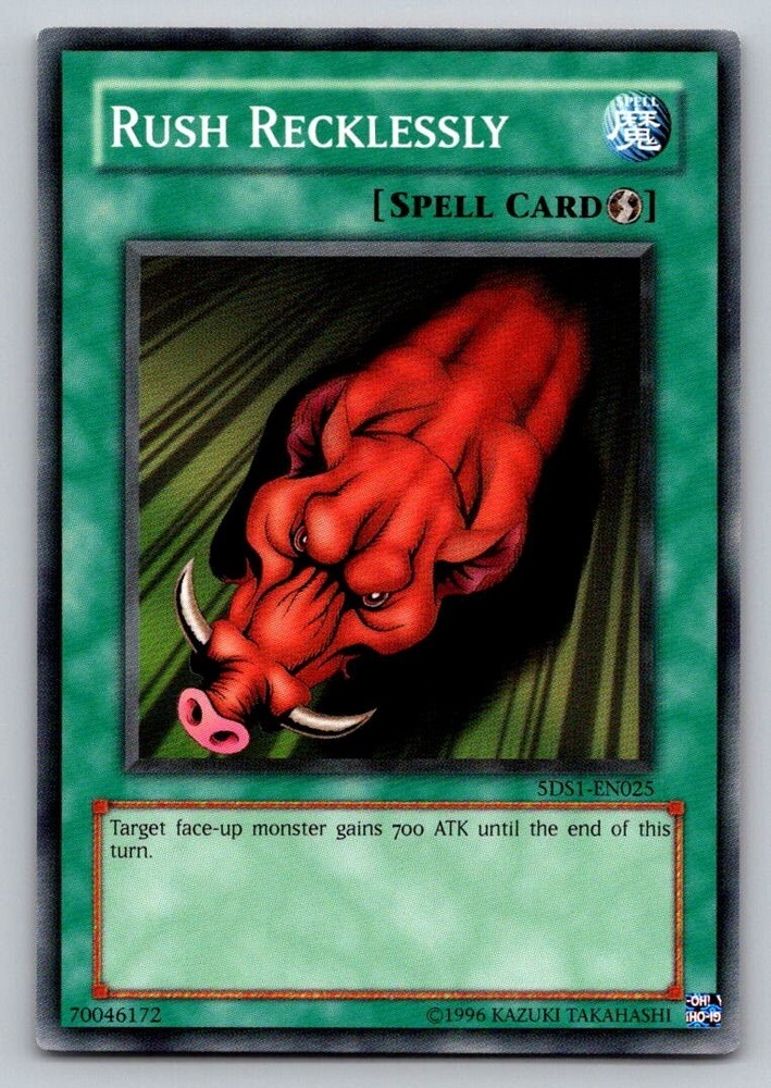 Rush Recklessly 5DS1-EN025 Yu-Gi-Oh Trading Card