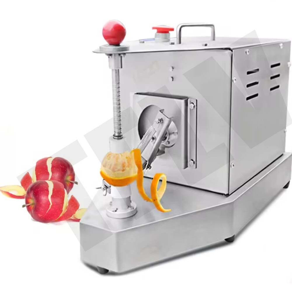 Automatic Round Apple Peeling Machine 304 Stainless Orange Lemon Peeler Machine