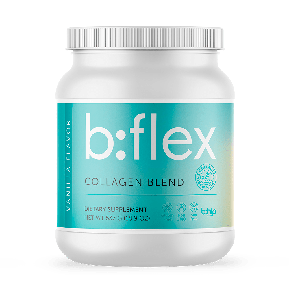 b:flex Collagen Powder for Skin Hair Nails & Joint Support 30 Servings