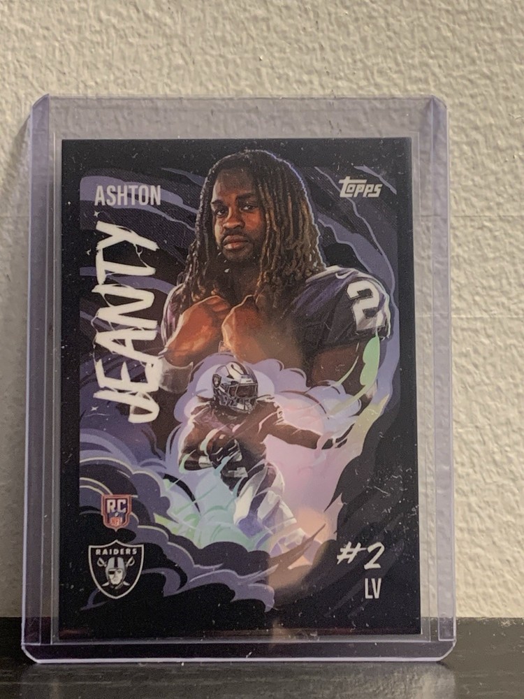 2025 Topps Chrome Ashton Jeanty Rookie Ultra Violet SSP UV-3