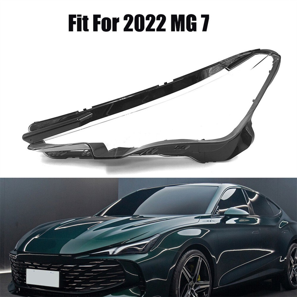 Fit For 2022 MG7 Left Side Headlight Headlamp Clear Lens Cover 1Pcs