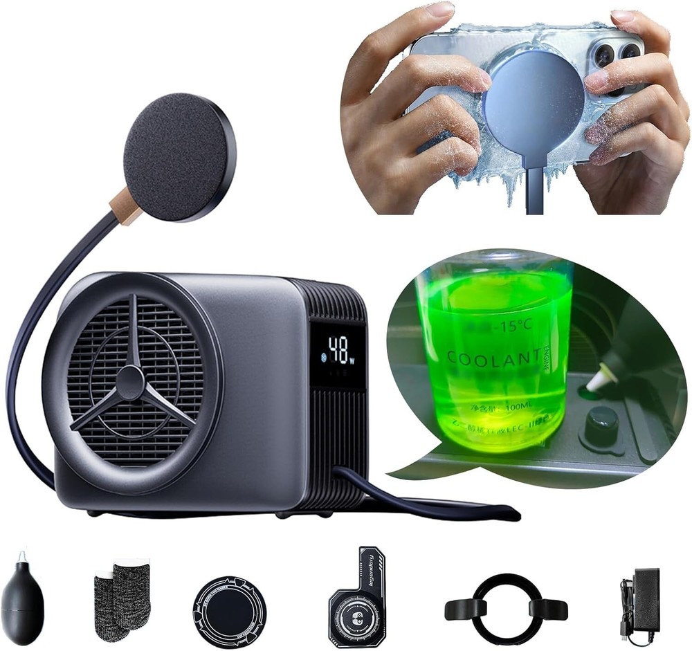 Ultra-Cool Magnetic Phone Cooler - 45°C Drop Instantly
