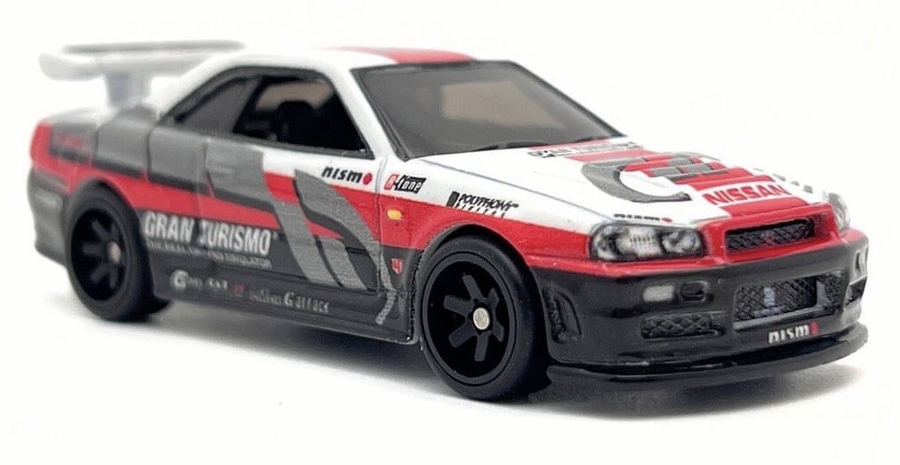 HOT WHEELS NISSAN SKYLINE GT-R R34 GRAN TURISMO POP CULTURE PREMIUM LOOSE