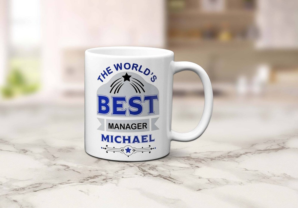 Personalized Wolds Best Mug Perosnalized Any Occupation Mug Manager Mug Office