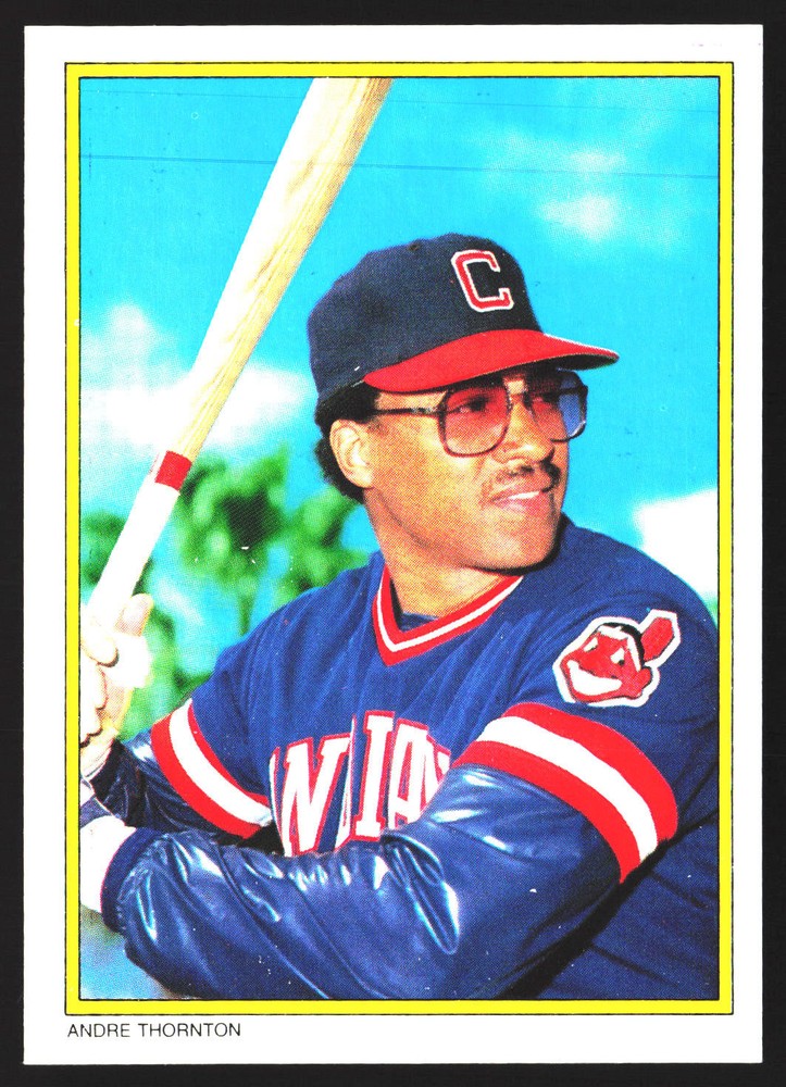 1983 Topps Andre Thornton #3 All-Star Indians Collector's Edition Card