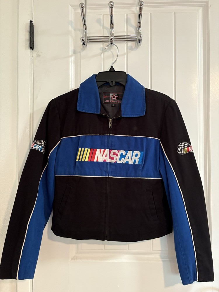 Vintage JH Designs Womens NASCAR Racing Jacket Retro Style