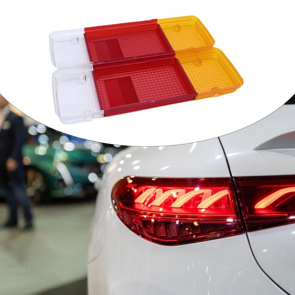 2PCS Easy-Install Tail Light Lenses for Toyota Hilux & Landcruiser