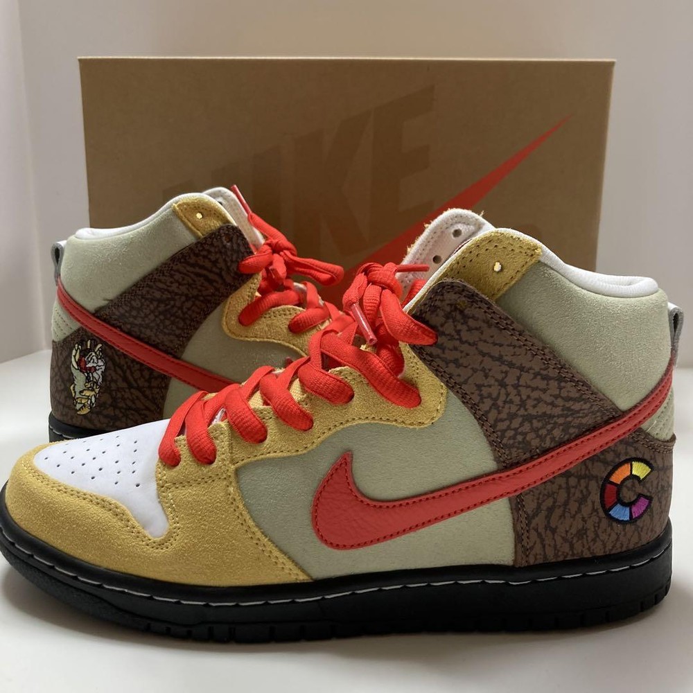 Men 9.0US Color Skates X Nike Sb Dunk High Pro Iso Men Sneaker Original Sports C