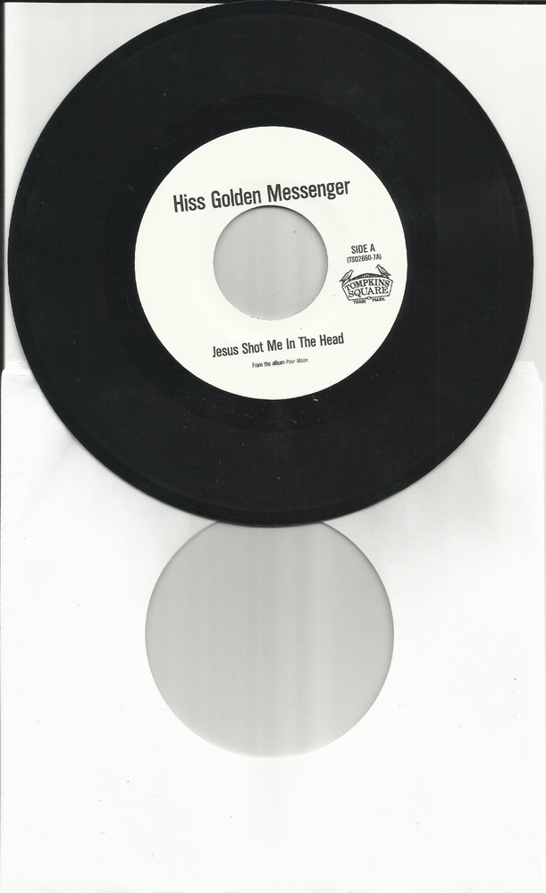 Michael Taylor HISS GOLDEN MESSENGER DUB 500 Made 7 INCH VINYL Record Store Day