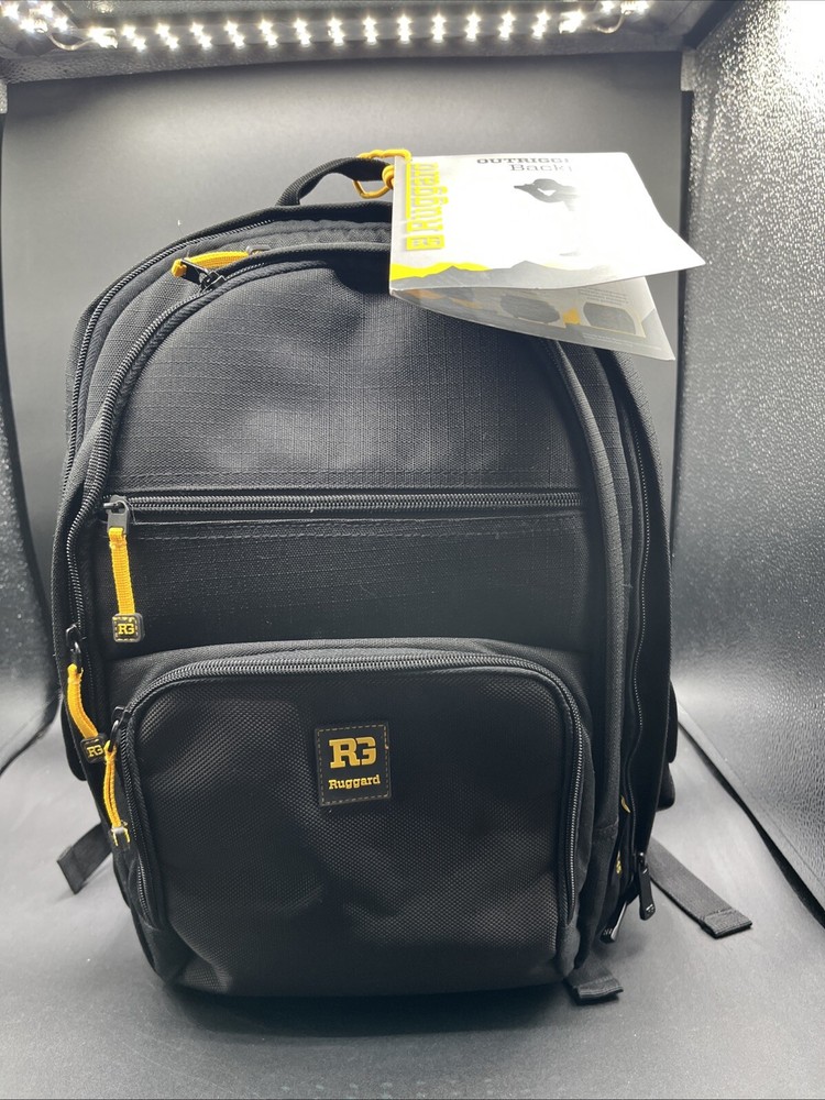 Ruggard Outrigger 45 DSLR Camera Backpack Black PBB-145B New With Tags