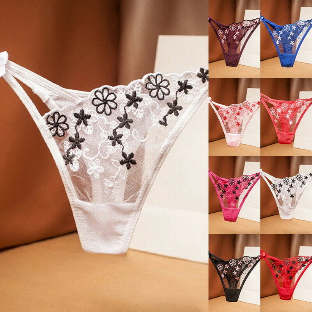 Sexy Women Lace G-string Briefs Panties Thongs Lingerie Underwear Knickers Hot
