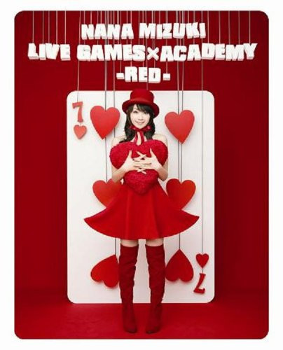 NANA MIZUKI LIVE GAMES ?~ ACADEMY RED 2 Blu-ray Japan 4988003804411 book form JP
