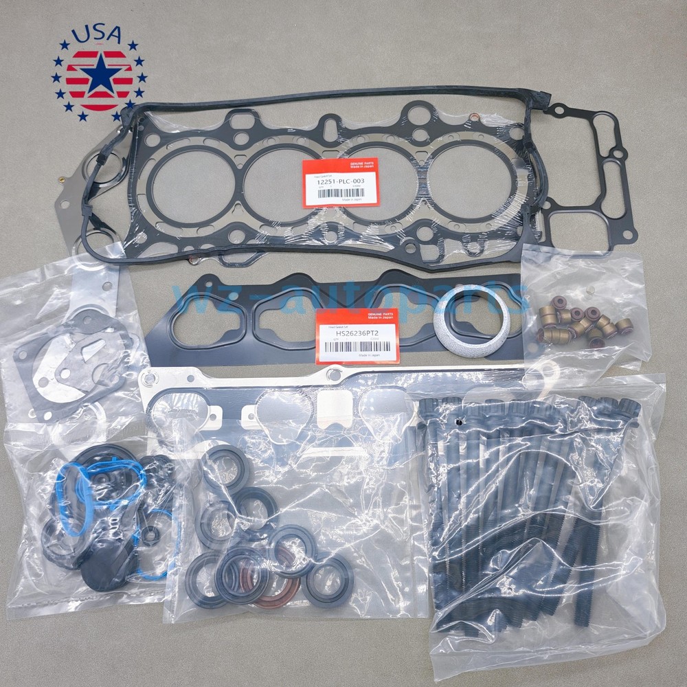 New For Honda Civic LX DX 1.7L D17A1 SOHC 2001-2005 Head Gasket Bolts Set NEW
