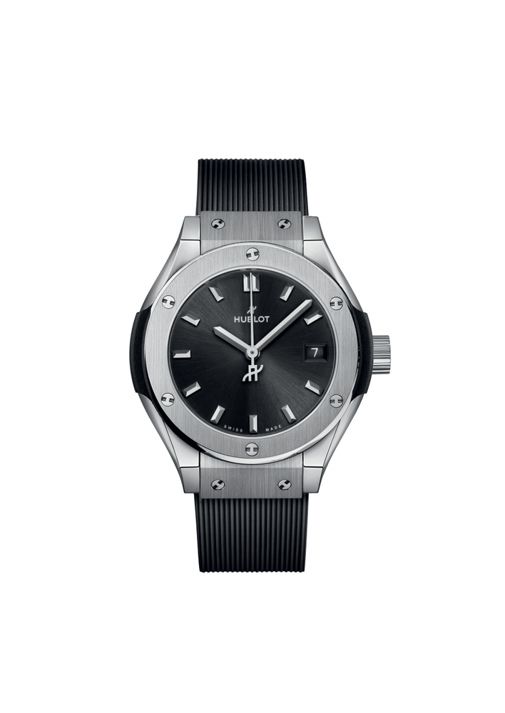 Hublot Classic Fusion Titanium Dark Grey Rubber 29mm Watch