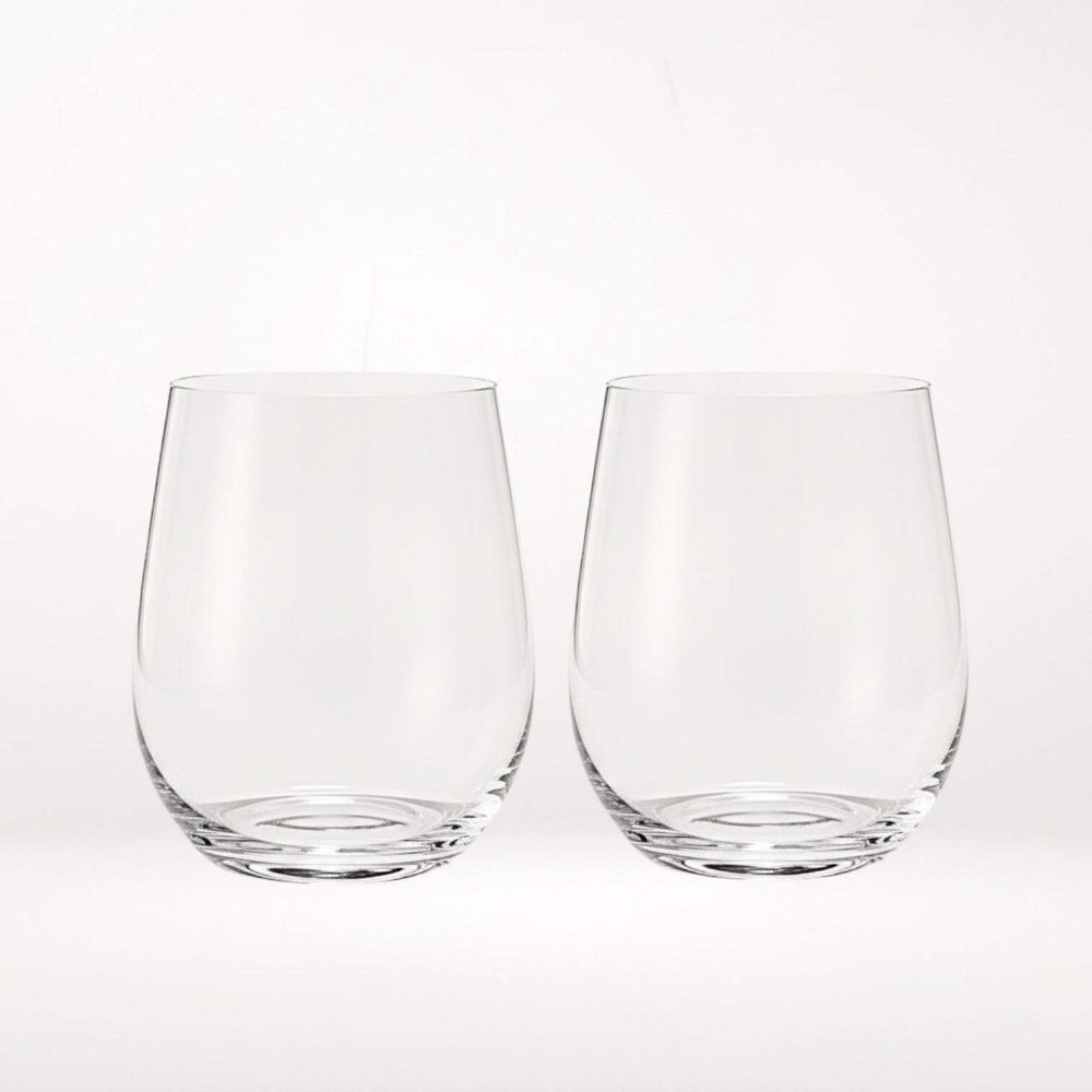 Riedel “O” Cabernet Stemless Wine Glasses | Set of 4 | Clear | Excellent