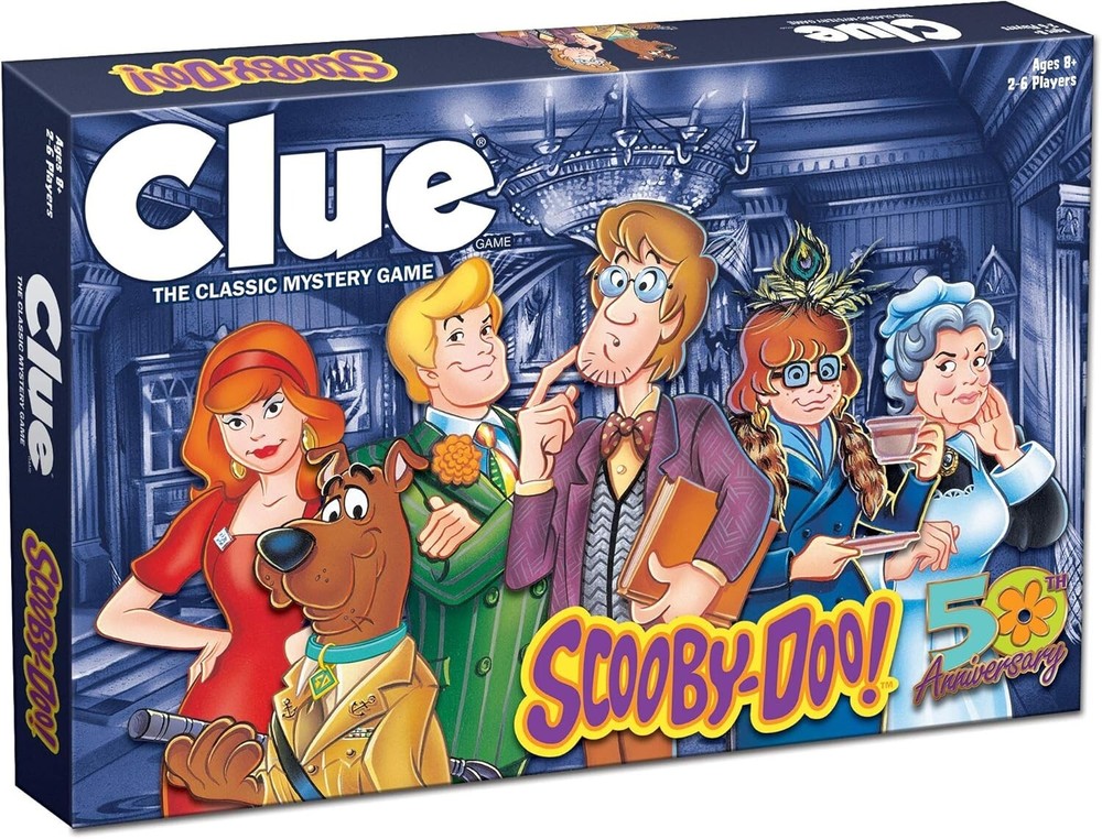 Scooby Doo Mystery Themed Family Board Game  