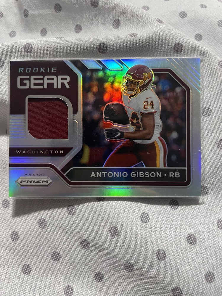 2020 Panini Prizm Football Rookie Gear Prizm Antonio Gibson (A813)