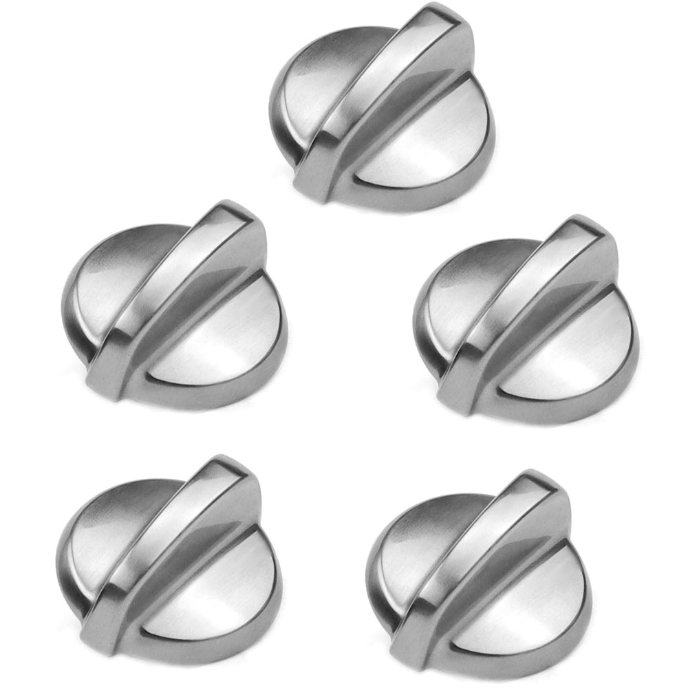 5 Pack Professional Replacement Burner Control Knob For GE Stove Oven Range Part