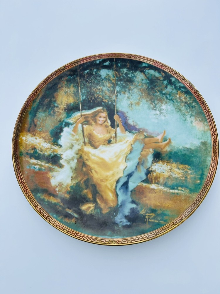 Vintage Maxine  Runci Classics 1977 Ltd Edition 'Summertime' Rosenthal Plate