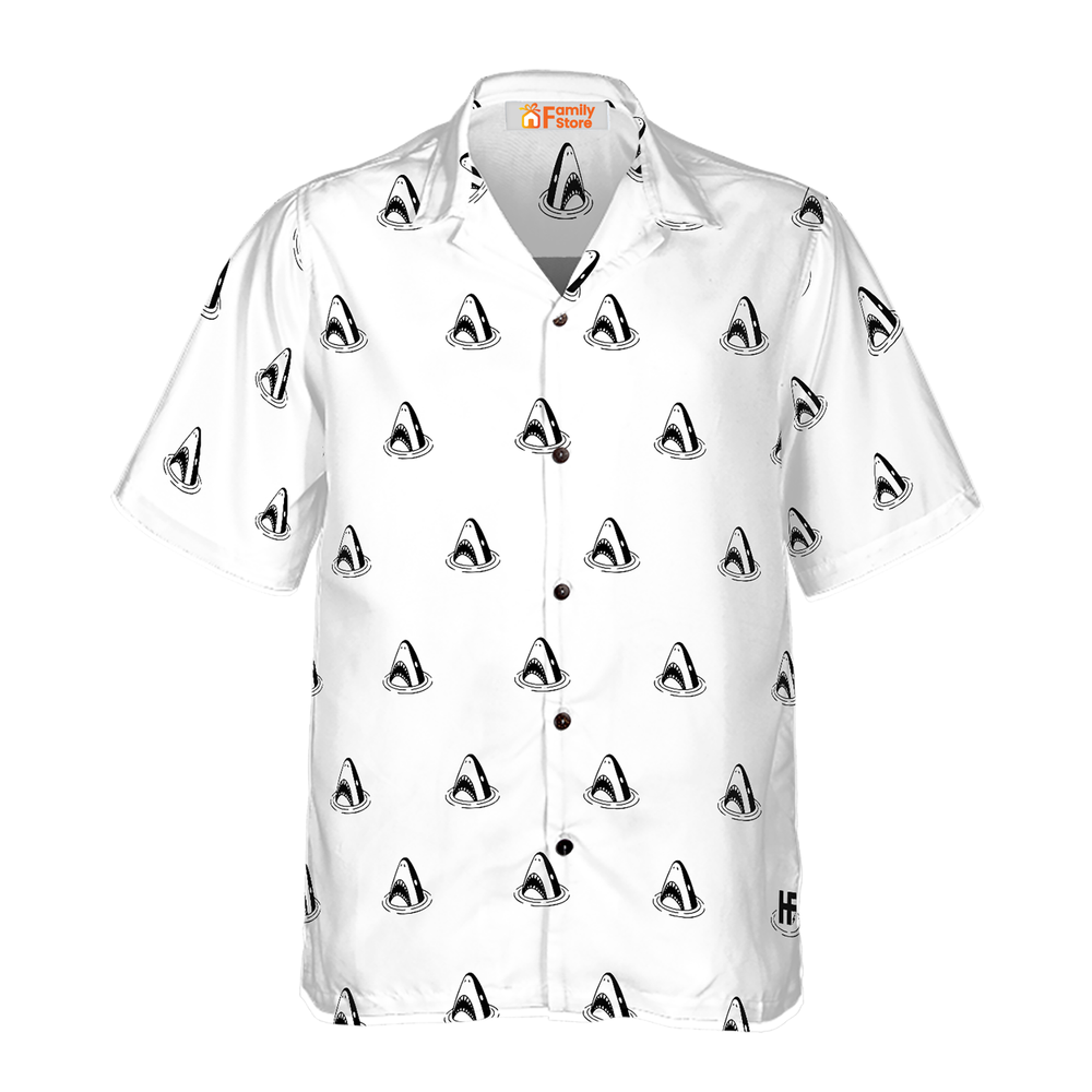 Shark Pattern 01 Vibrant Tropical Hawaiian Shirt for Men and Women