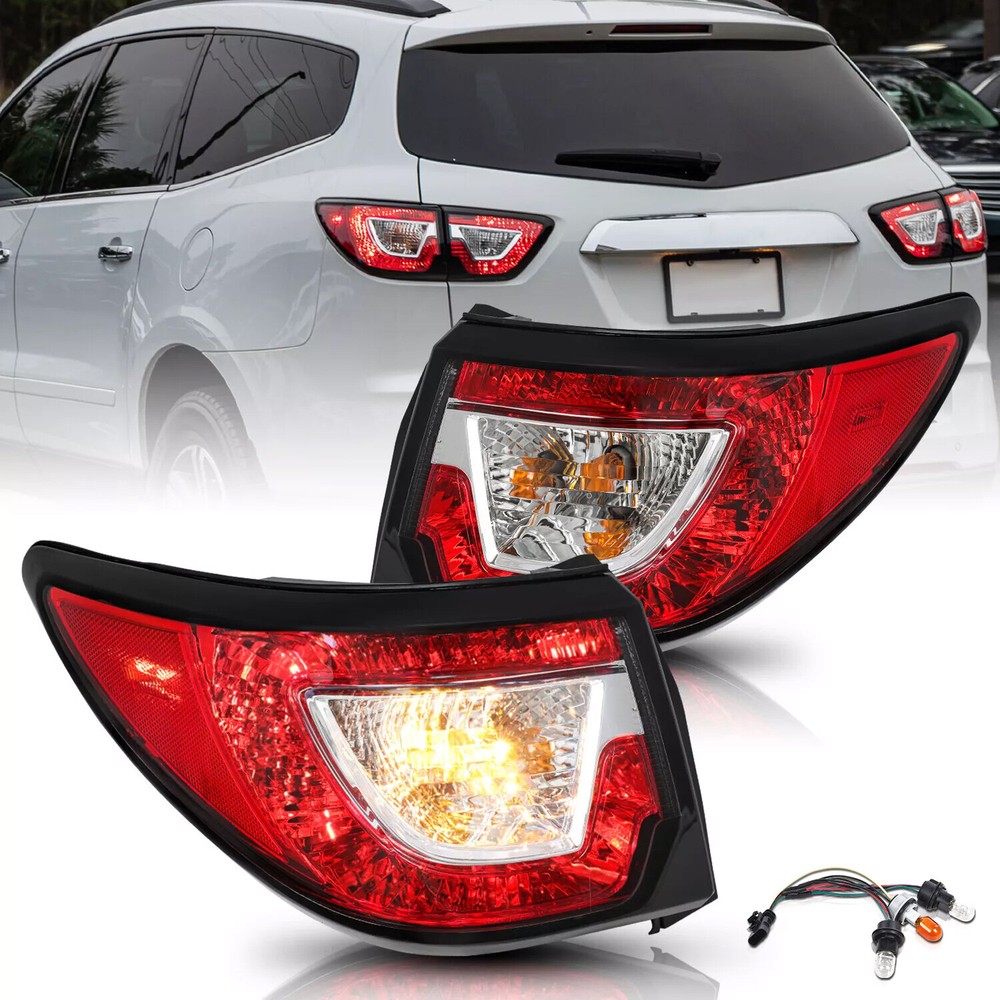 For 2013-2017 Chevy Traverse Rear Outer Tail Lights w/ Bulbs Brake Lamps LH&RH