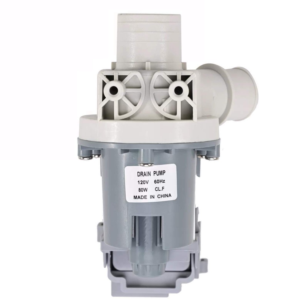 80W Washer Drain Pump Assembly for Kenmore 4681EA1007A Replacement