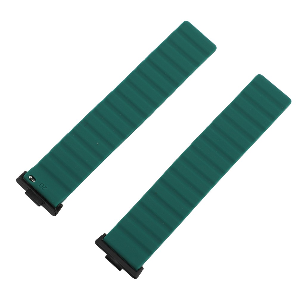 2pcs Silicone Magnetic Watch Band For Watch Fit 3 Replacement SNQ