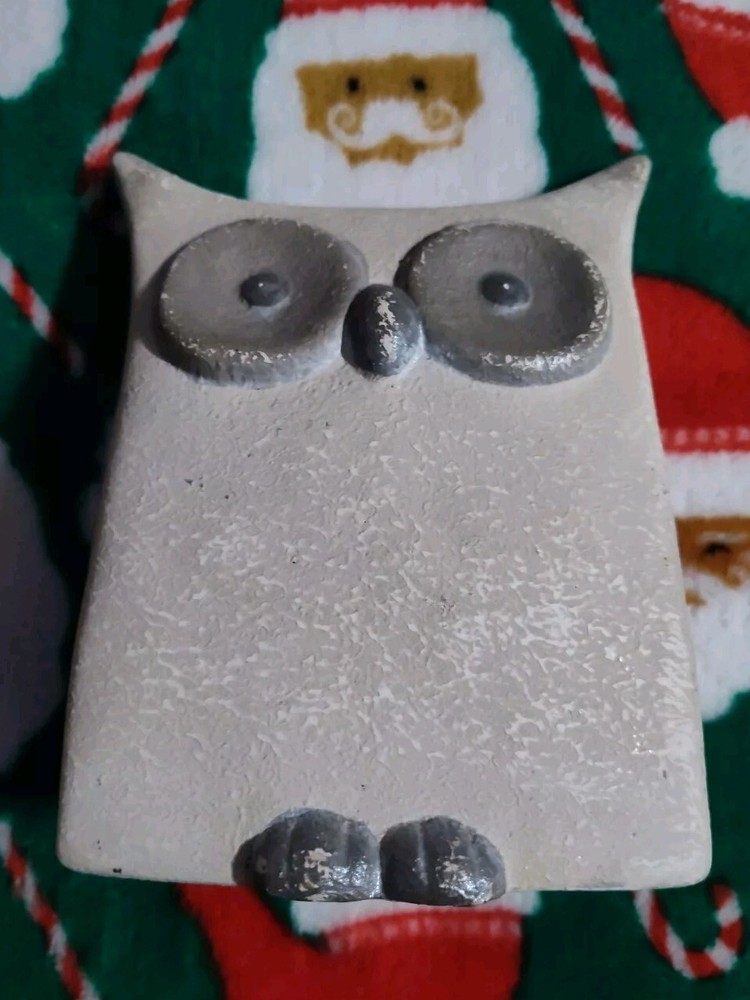 Ceramic Owl Textured Figurine From Pier 1 Imports