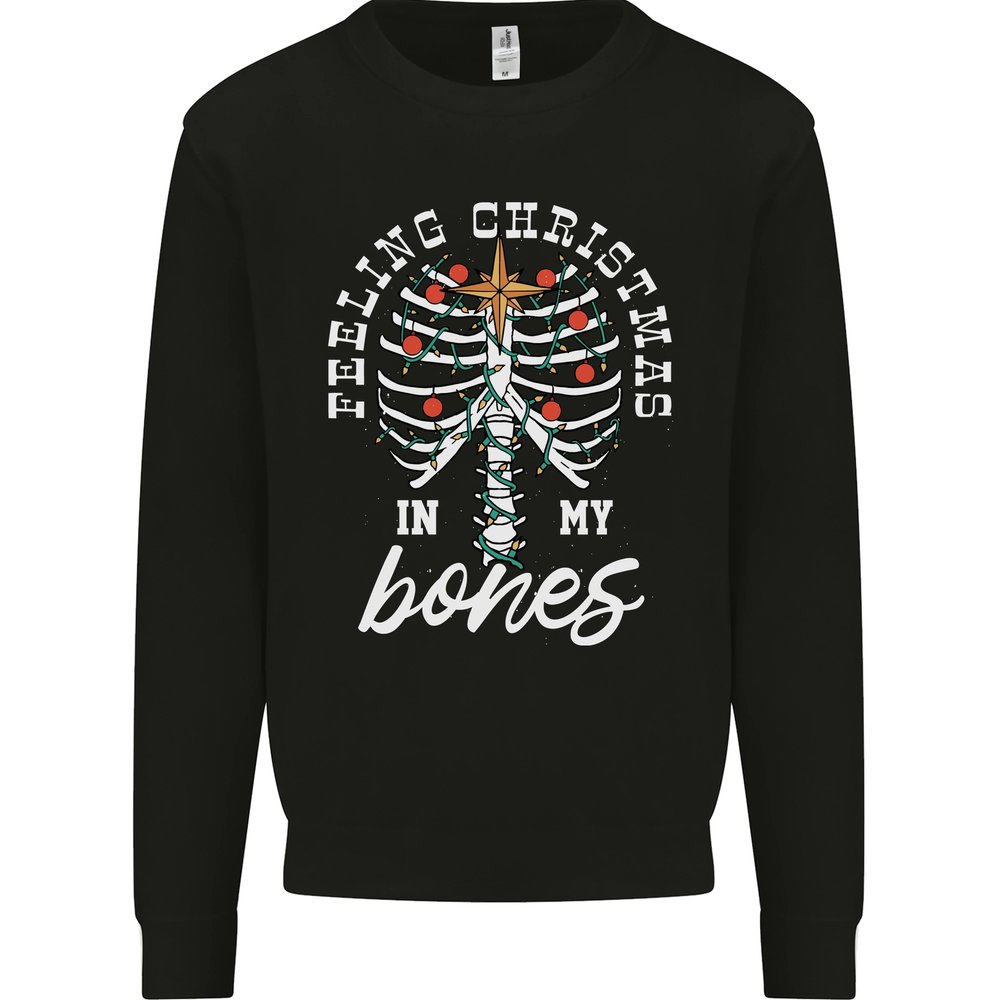 Feeling Christmas In My Bones Mens Sweatshirt Jumper