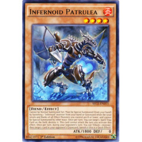 Infernoid Patrulea SECE-EN015 1st Edition Rare Moderately Played