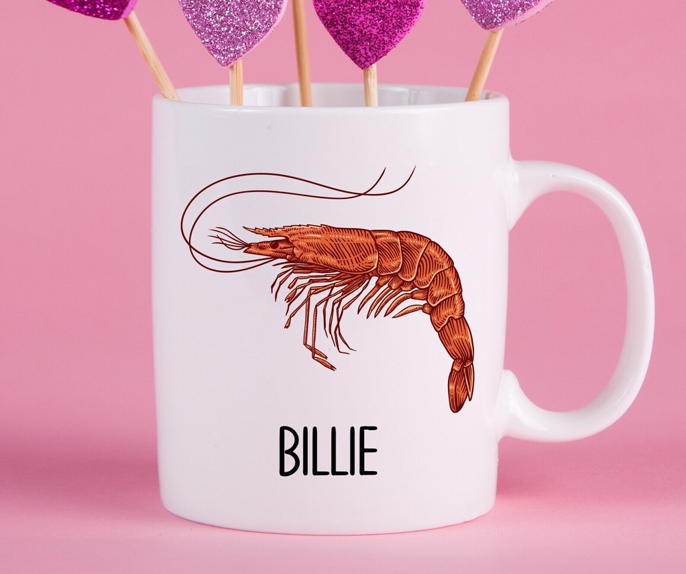 Personalized Shrimp Mug Shrimp Gift Ideas Shrimp Cup Gifts For Shrimp Lovers