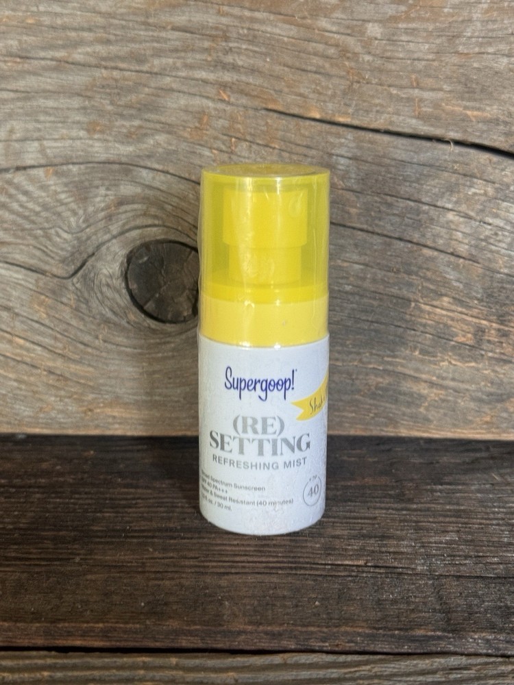 Supergoop Resetting Refreshing Mist SPF 40 Travel Size 1 fl oz