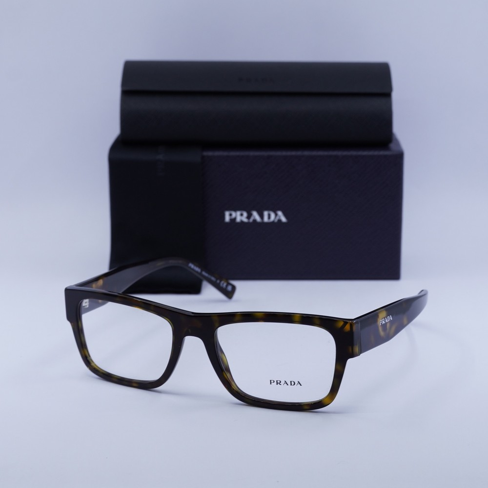 Prada PR15YV 2AU1O1 Havana 54mm Authentic Eyeglasses New