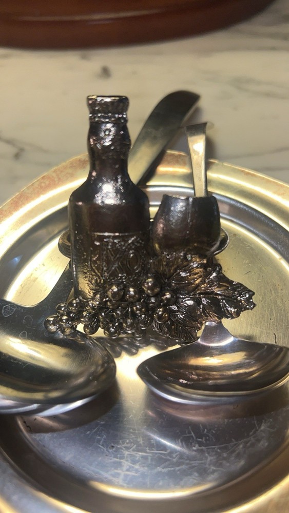 Vintage Silverware Leonard Silver, Silver plate, Pewter Bundle Of 4 Pieces