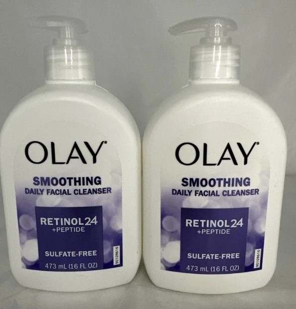 Olay Retinol 24 Peptide Facial Cleanser Sulfate-Free 16oz